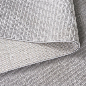 Safavieh Carter Power Loomed Solid Neutral Rug Jute Polypropylene Blend for Living Room Gray CRT218F-5