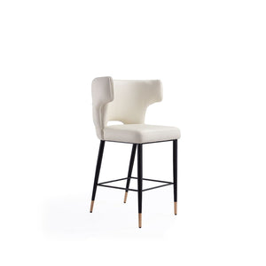 Holguin Counter Stool in Cream CS004-CR Manhattan Comfort