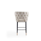 Holguin Counter Stool in Cream CS004-CR Manhattan Comfort