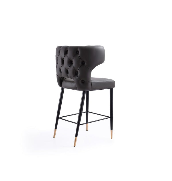 Holguin Counter Stool in Grey CS004-GY Manhattan Comfort