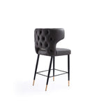 Holguin Counter Stool in Grey CS004-GY Manhattan Comfort