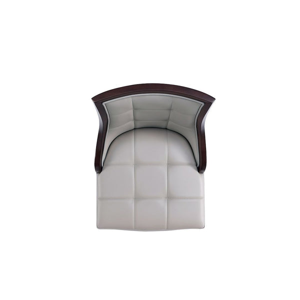 Fifth Avenue Faux Leather Counter Stool in Light Grey CS012-LG Manhattan Comfort