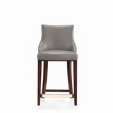 Shubert Counter Stool in Dark Taupe CS016-DT Manhattan Comfort