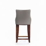 Shubert Counter Stool in Dark Taupe CS016-DT Manhattan Comfort