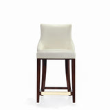 Shubert Counter Stool in Ivory CS016-IV Manhattan Comfort