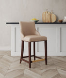 Shubert Counter Stool in Tan CS016-TN Manhattan Comfort