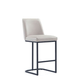 Serena Counter Stool in Light Grey CS017-LG Manhattan Comfort