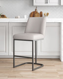 Serena Counter Stool in Light Grey CS017-LG Manhattan Comfort