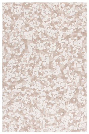 Safavieh Casablanca Modern Handcrafted Area Rug - Durable Wool Blend, Low Profile Design For Stylish Spaces Beige ,Ivory 90% Wool,10% Polyester Csb125b-6