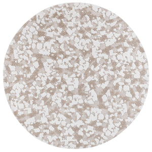 Safavieh Casablanca Modern Runner Rug - Elegant Abstract Design For Hallways, Luxurious Wool Blend Comfort Beige ,Ivory 90% Wool,10% Polyester Csb125b-6r