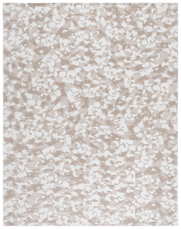 Safavieh Casablanca Modern Handcrafted Area Rug - Durable Wool Blend, Low Profile Design For Stylish Spaces Beige ,Ivory 90% Wool,10% Polyester Csb125b-6