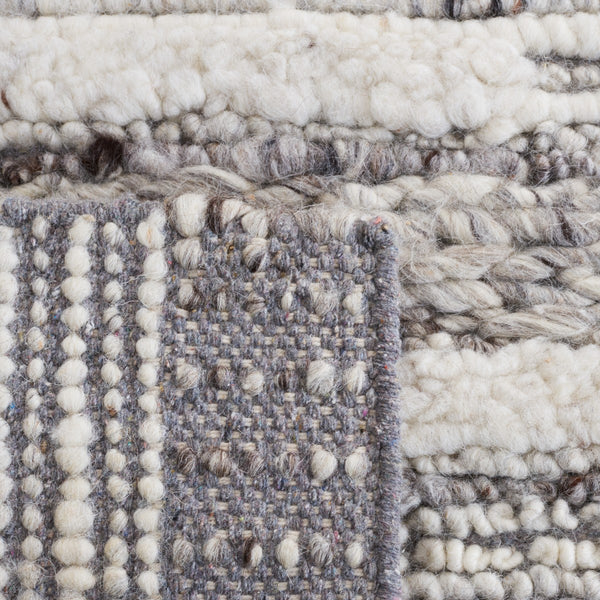 Casablanca Hand Woven Rug in Luxurious 85% Wool Blend – Elegant Home Accent from India