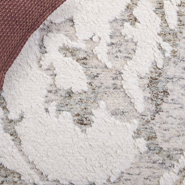 Safavieh Casablanca Hand-tufted Area Rug - Elegant Modern Design For Your Home, Soft Wool Pile Comfort Ivory ,Teal Wool Pile Csb439l-6