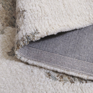 Safavieh Casablanca Hand-tufted Area Rug - Elegant Modern Design For Your Home, Soft Wool Pile Comfort Ivory ,Teal Wool Pile Csb439l-6