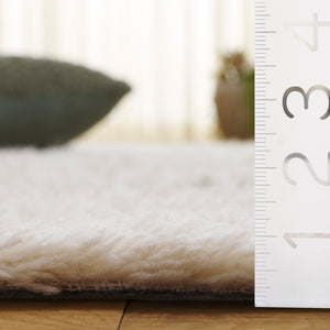 Safavieh Casablanca Hand-tufted Wool Area Rug - Modern Abstract Design For Elegant Home Decor & Comfort Ivory ,Sage Wool Pile Csb441a-4