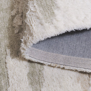 Safavieh Casablanca Hand-tufted Wool Runner Rug – Elegant Modern Design For Contemporary Home Décor Ivory ,Sage Wool Pile Csb441a-5