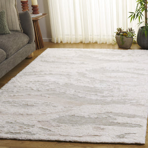 Safavieh Casablanca Hand-tufted Wool Runner Rug – Elegant Modern Design For Contemporary Home Décor Ivory ,Sage Wool Pile Csb441a-5