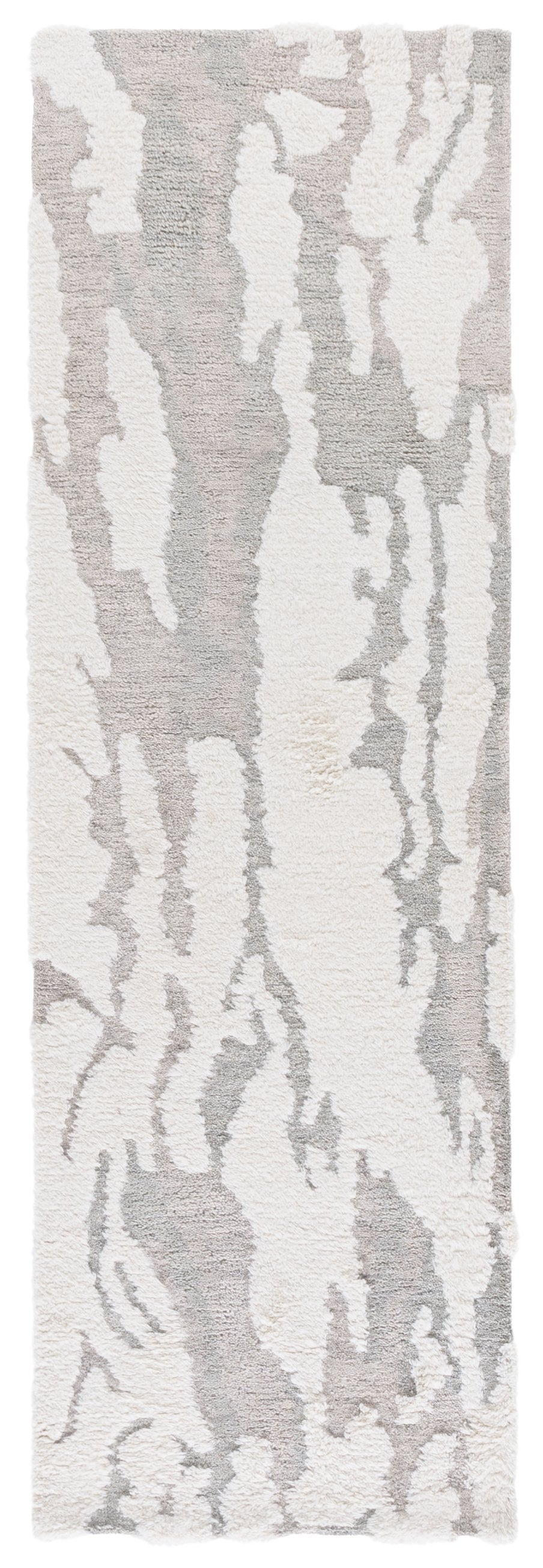 Safavieh Casablanca Elegance Area Rug - Hand-tufted Wool Beauty In Classic Hues For Timeless Sophistication Grey ,Ivory Wool Pile Csb442f-4