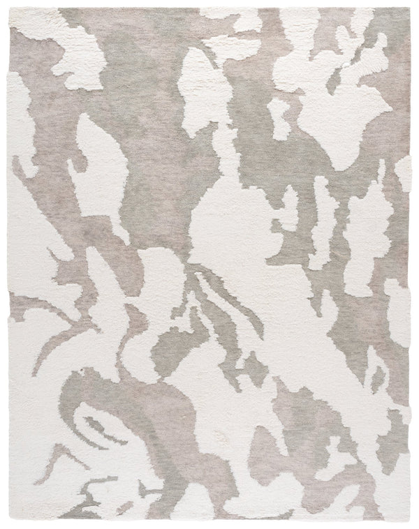 Safavieh Casablanca Elegance Area Rug - Hand-tufted Wool Beauty In Classic Hues For Timeless Sophistication Grey ,Ivory Wool Pile Csb442f-4