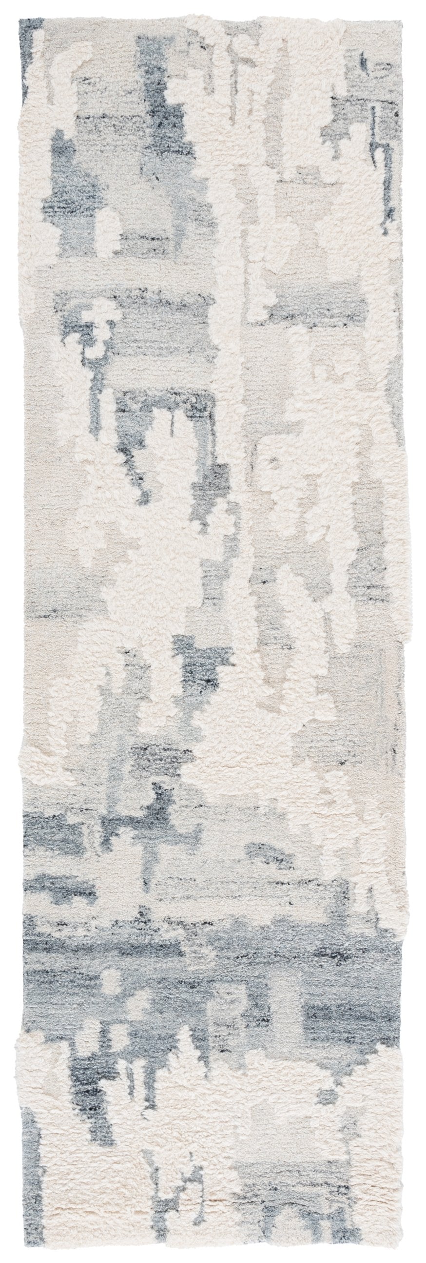 Safavieh Casablanca Hand-tufted Wool Area Rug - Luxurious Modern Design For Elegant Home Decor Atmosphere Grey ,Ivory Wool Pile Csb444f-4