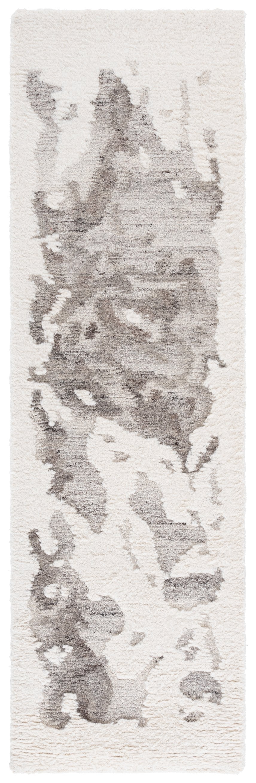 Safavieh Casablanca Hand-tufted Wool Rug - Luxurious Abstract Design For Modern Elegance In Any Space Ivory ,Taupe Wool Pile Csb448e-4