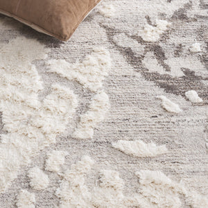 Safavieh Casablanca Hand-tufted Wool Rug - Luxurious Abstract Design For Modern Elegance In Any Space Ivory ,Taupe Wool Pile Csb448e-4