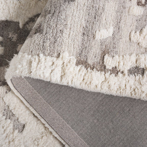 Safavieh Casablanca Modern Wool Runner Rug - Luxurious Hand Tufted Elegance For Hallways And Spaces Ivory ,Taupe Wool Pile Csb448e-5