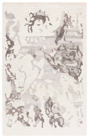 Safavieh Casablanca Hand-tufted Wool Rug - Luxurious Abstract Design For Modern Elegance In Any Space Ivory ,Taupe Wool Pile Csb448e-4