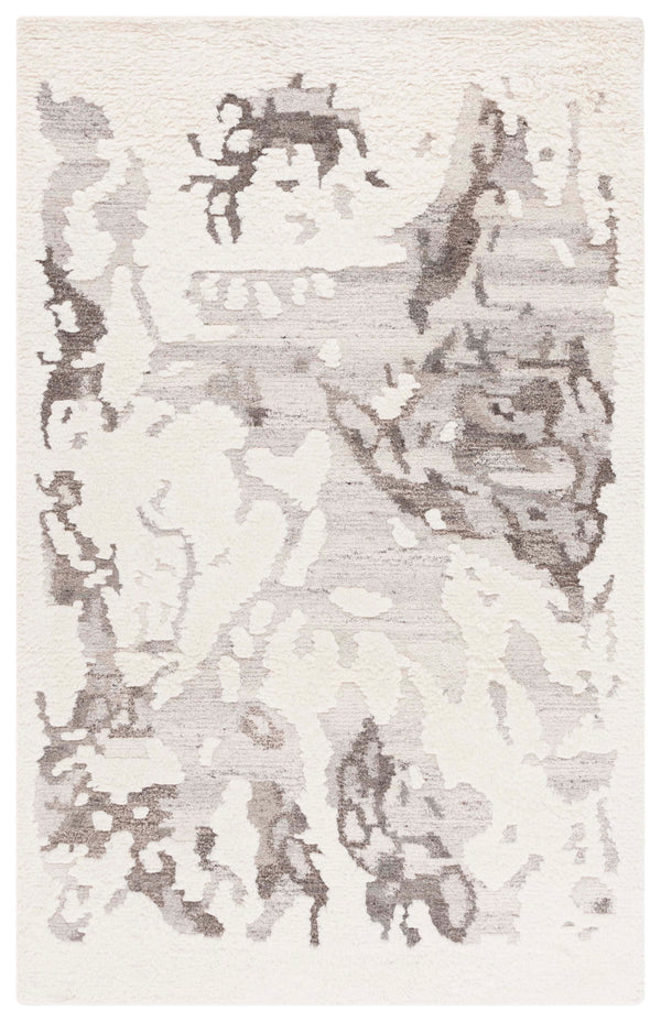 Safavieh Casablanca Hand-tufted Wool Rug - Luxurious Abstract Design For Modern Elegance In Any Space Ivory ,Taupe Wool Pile Csb448e-4