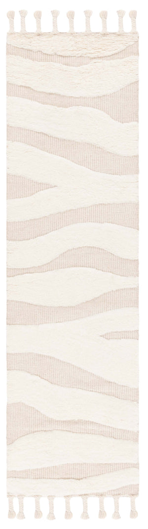 Safavieh Casablanca 467 Hand Woven Bohemian Rug Ivory / Beige 8' x 10'