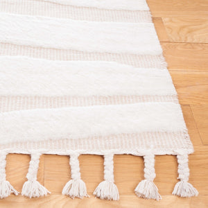 Safavieh Casablanca 467 CSB467 Hand Woven Bohemian Rug Ivory / Beige CSB467A-5