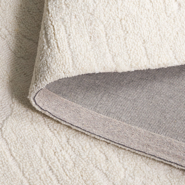 Safavieh Casablanca Modern Wool Runner - Hand-tufted, Plush Comfort For Elegant Hallways And Living Spaces Ivory Wool Pile Csb470a-5