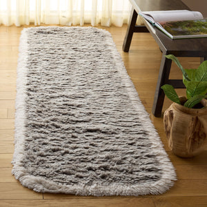 Safavieh Casablanca Elegant Hand-woven Area Rug For Modern Spaces - Cozy Wool Pile With Timeless Design Grey ,Ivory Wool Pile Csb475f-4