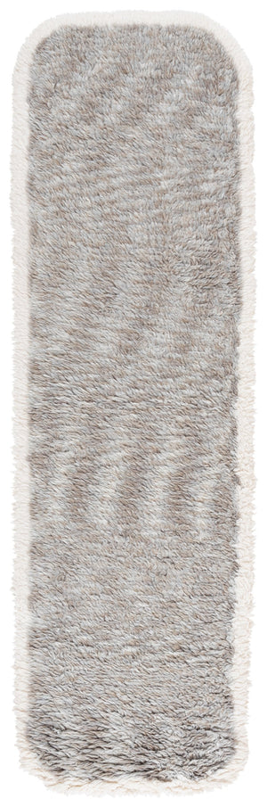 Safavieh Casablanca Elegant Hand-woven Area Rug For Modern Spaces - Cozy Wool Pile With Timeless Design Grey ,Ivory Wool Pile Csb475f-4