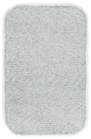 Safavieh Casablanca Modern Handwoven Area Rug - Stylish Runner For Hallways, Crafted In India, Timeless Artistry Teal ,Ivory Wool Pile Csb475j-5