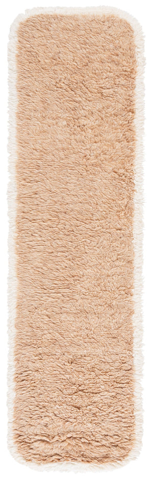 Safavieh Casablanca Modern Handwoven Area Rug - Stylish Runner For Hallways, Crafted In India, Timeless Artistry Rust ,Ivory Wool Pile Csb475p-28