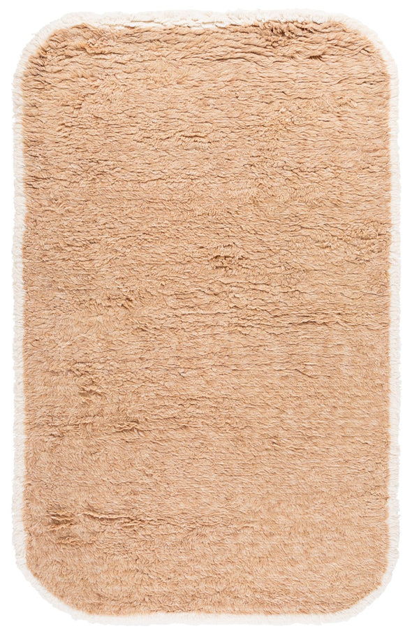 Safavieh Casablanca Elegant Hand-woven Area Rug For Modern Spaces - Cozy Wool Pile With Timeless Design Rust ,Ivory Wool Pile Csb475p-3