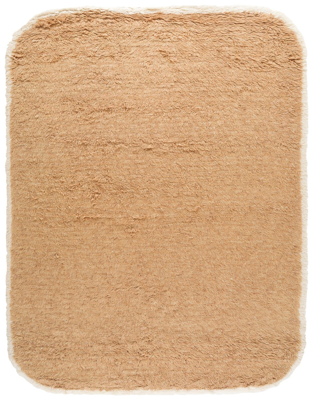Safavieh Casablanca Modern Handwoven Area Rug - Stylish Runner For Hallways, Crafted In India, Timeless Artistry Rust ,Ivory Wool Pile Csb475p-5