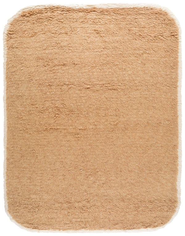 Safavieh Casablanca Modern Handwoven Area Rug - Stylish Runner For Hallways, Crafted In India, Timeless Artistry Rust ,Ivory Wool Pile Csb475p-8