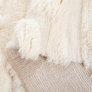 Safavieh Casablanca Artisan Crafted Wool Runner With Geometric Design For Elegant, Timeless Home Décor Ivory Wool Csb494a-4