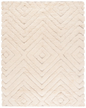 Safavieh Casablanca Handwoven Wool Area Rug - Luxurious Comfort, Timeless Elegance & Geometric Design For Any Space Beige Wool Csb495b-4