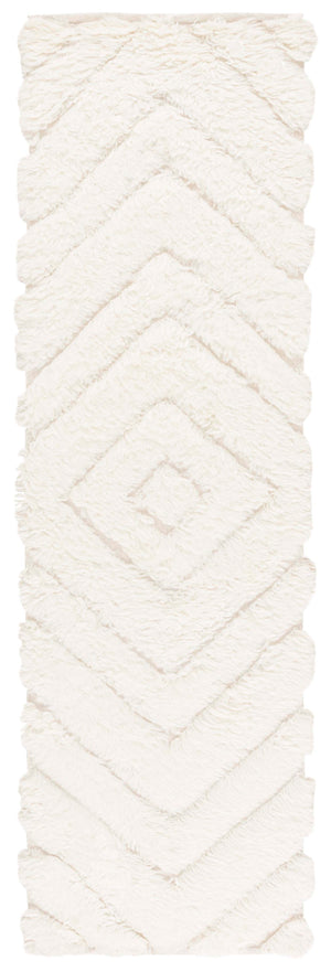 Safavieh Casablanca Handwoven Ivory Wool Rug — Plush 1.75" Shag Pile, Natural Wool Luxury & Durable Craftsmanship 10'-0" x 14'-0" CSB497A-10
