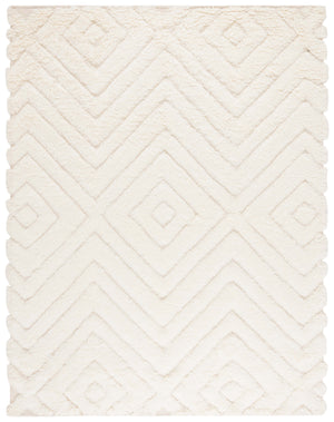 Safavieh Casablanca Handwoven Ivory Wool Rug — Plush 1.75" Shag Pile, Natural Wool Luxury & Durable Craftsmanship 10'-0" x 14'-0" CSB497A-10