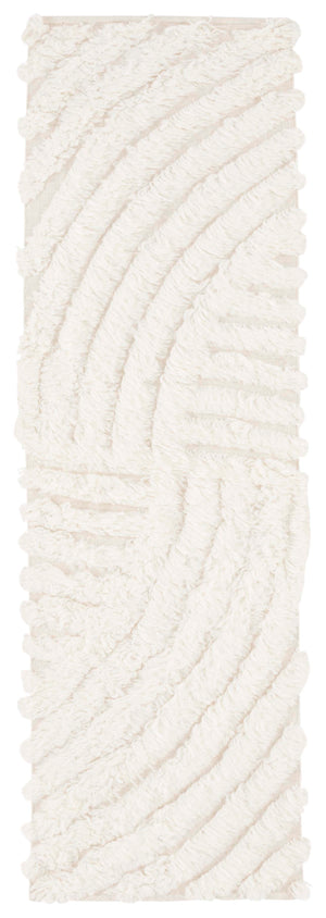 Safavieh Casablanca Handwoven Ivory Wool Area Rug 8X10 — Plush 1.75" Pile, Timeless Neutral Texture For Living Rooms 10'-0" x 14'-0" CSB498A-10