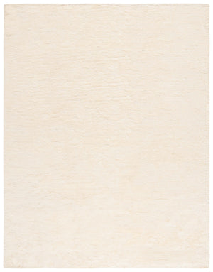 Safavieh Casablanca Handwoven Ivory Wool Rug 8X10 – Luxuriously Thick 1.75" Pile, Artisanal Indian Craftsmanship 7'-0" x 7'-0" CSB499A-7R