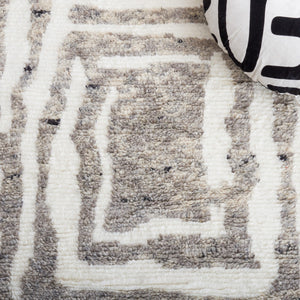 Casablanca Hand Knotted New Zealand Wool Rug - Elegant Contemporary Design for Timeless Spaces