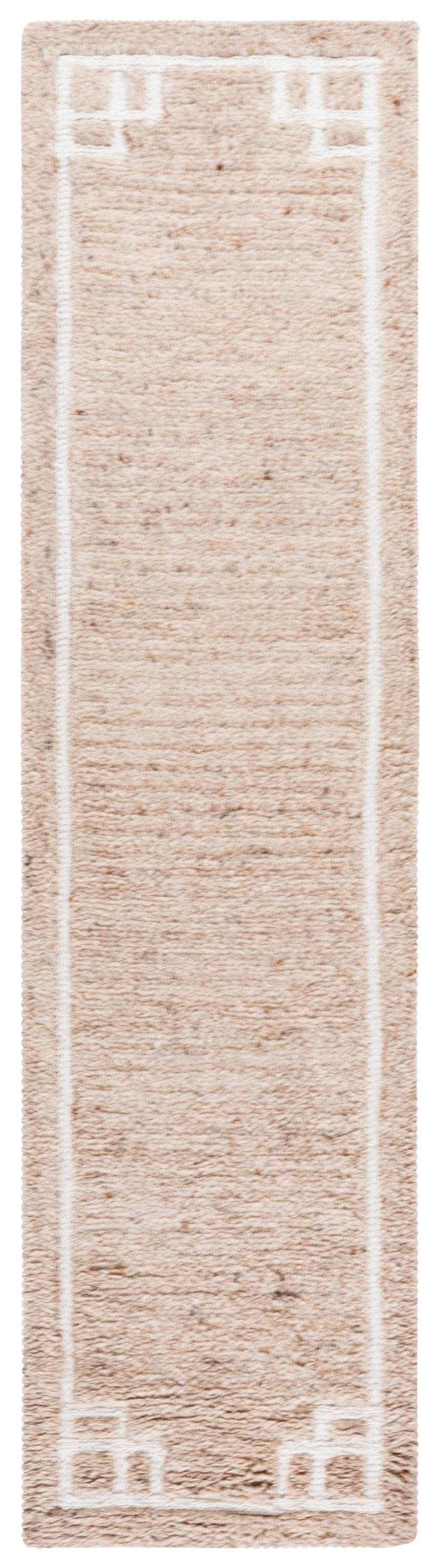 Safavieh Casablanca Elegant Hand-tufted Area Rug - Luxurious Wool & Cotton Blend For Cozy Home Decor Beige ,Ivory 90% Wool & 10% Cotton Csb788b-3
