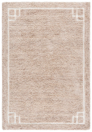 Safavieh Casablanca Hand-tufted Runner Rug | Elegant Wool & Cotton Blend For Timeless Home Comfort & Style Beige ,Ivory 90% Wool & 10% Cotton Csb788b-5