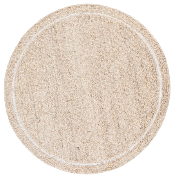 Safavieh Casablanca Hand-tufted Runner Rug | Elegant Wool & Cotton Blend For Timeless Home Comfort & Style Beige ,Ivory 90% Wool & 10% Cotton Csb788b-6r