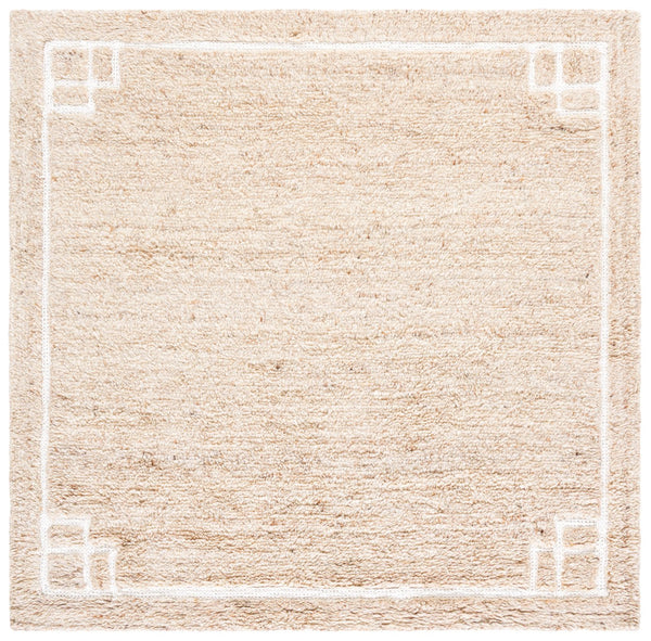 Safavieh Casablanca Elegant Hand-tufted Area Rug - Luxurious Wool & Cotton Blend For Cozy Home Decor Beige ,Ivory 90% Wool & 10% Cotton Csb788b-3